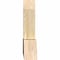 Ekena Millwork Portland Rough Sawn Timber Gable Bracket, Douglas Fir, 36"W x 19"H x 4"D x 6"F, 13/12 Pitch GBW036X19X0406POR00RDF - alternate 5